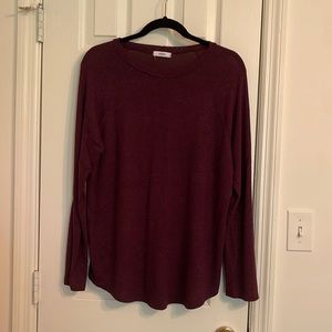 Maroon sweater